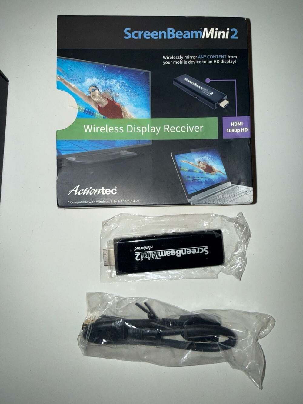 Actiontec ScreenBeam Mini 2 Wireless Display Receiver SBWD60A